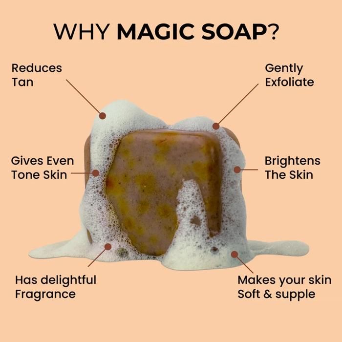 Lucacci Sandalwood & Saffron Magic Soap