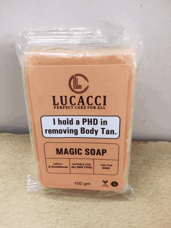 Lucacci Sandalwood & Saffron Magic Soap