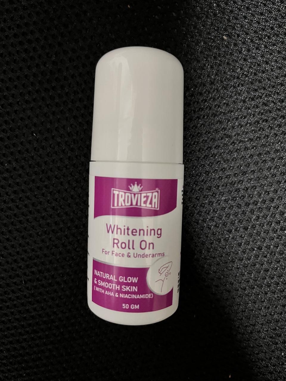 Trovieza Whitening Roll on Cream for Face & Underarm, for Skin Glow & Moisturization, 50gm