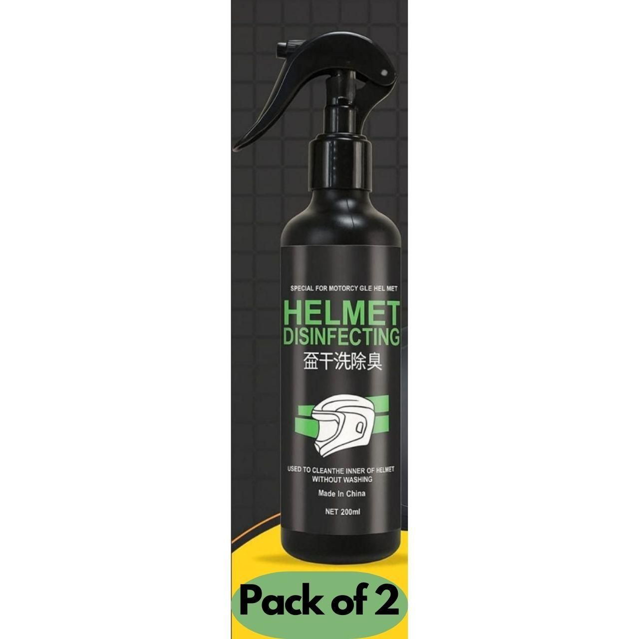 Helmet Disinfecting 400 ml Pack of 2